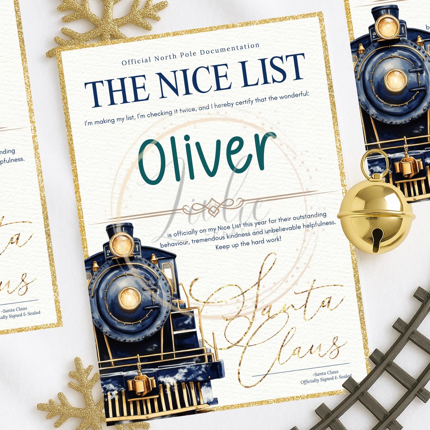 Personalised Santa Letter: Train Express