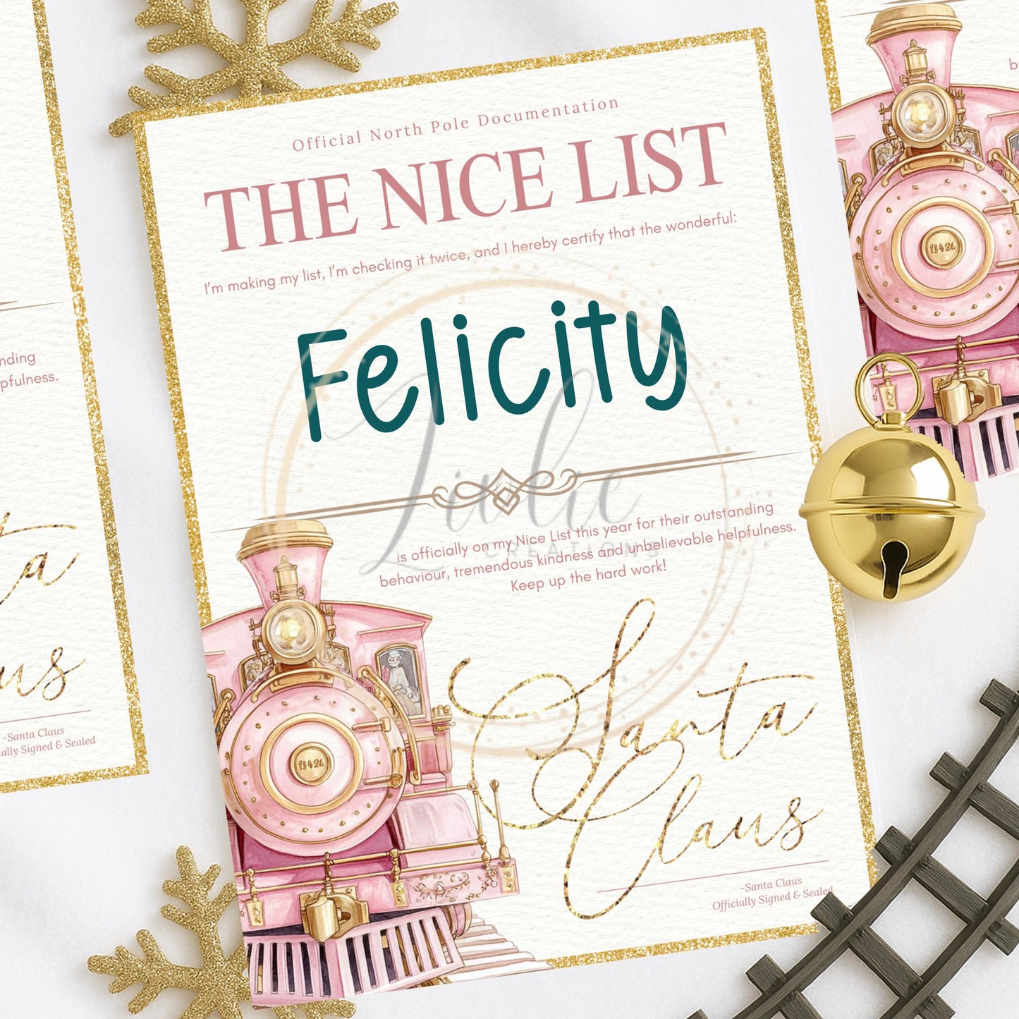 Personalised Santa Letter: Train Express