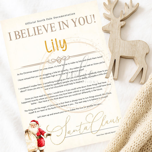 Personalised Letter from Santa: Santa Sack Collection