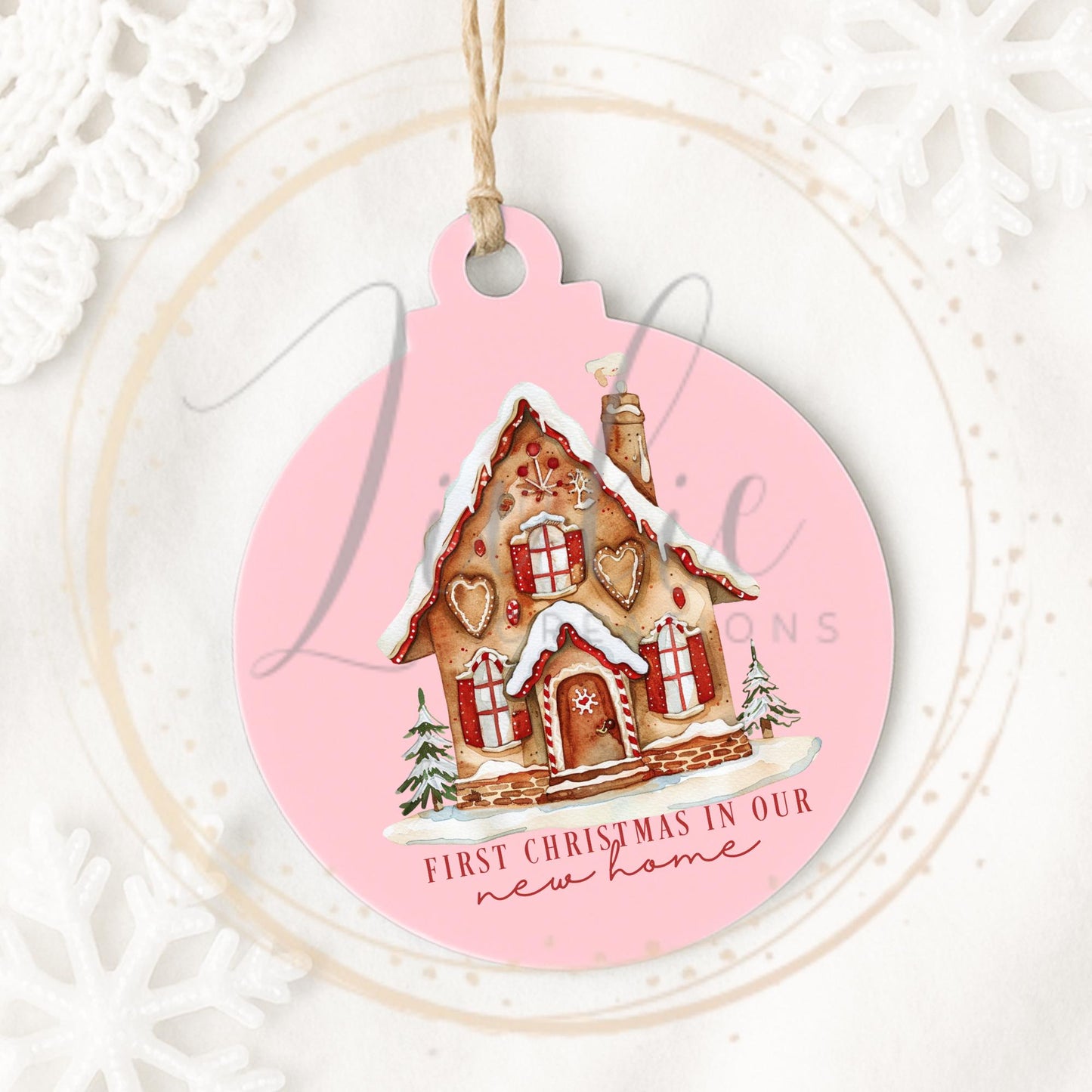 Gingerbread House Bauble