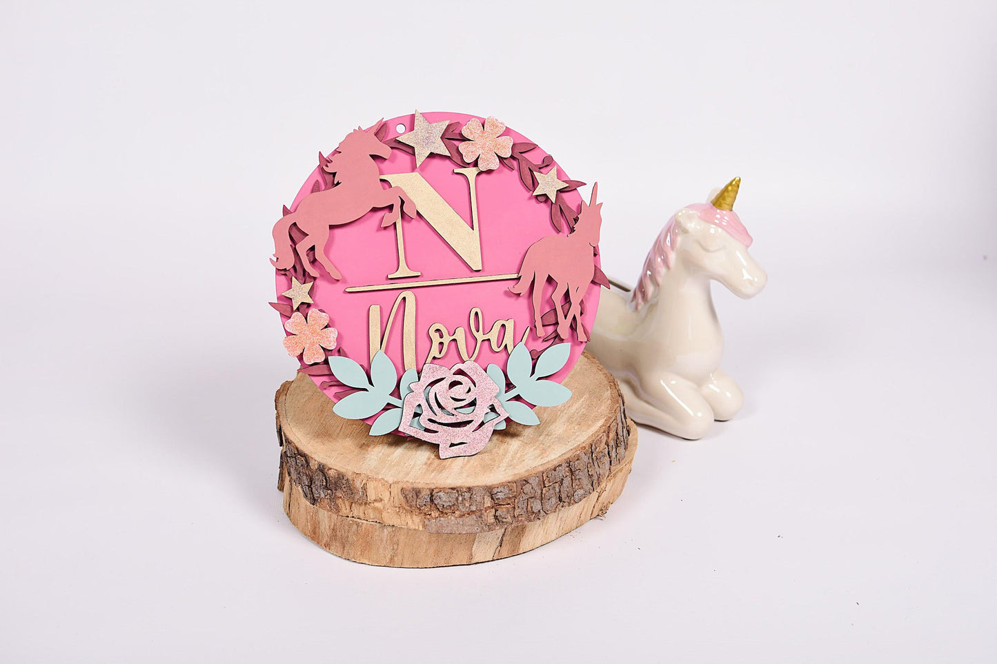 Personalized Unicorn Name Plaque