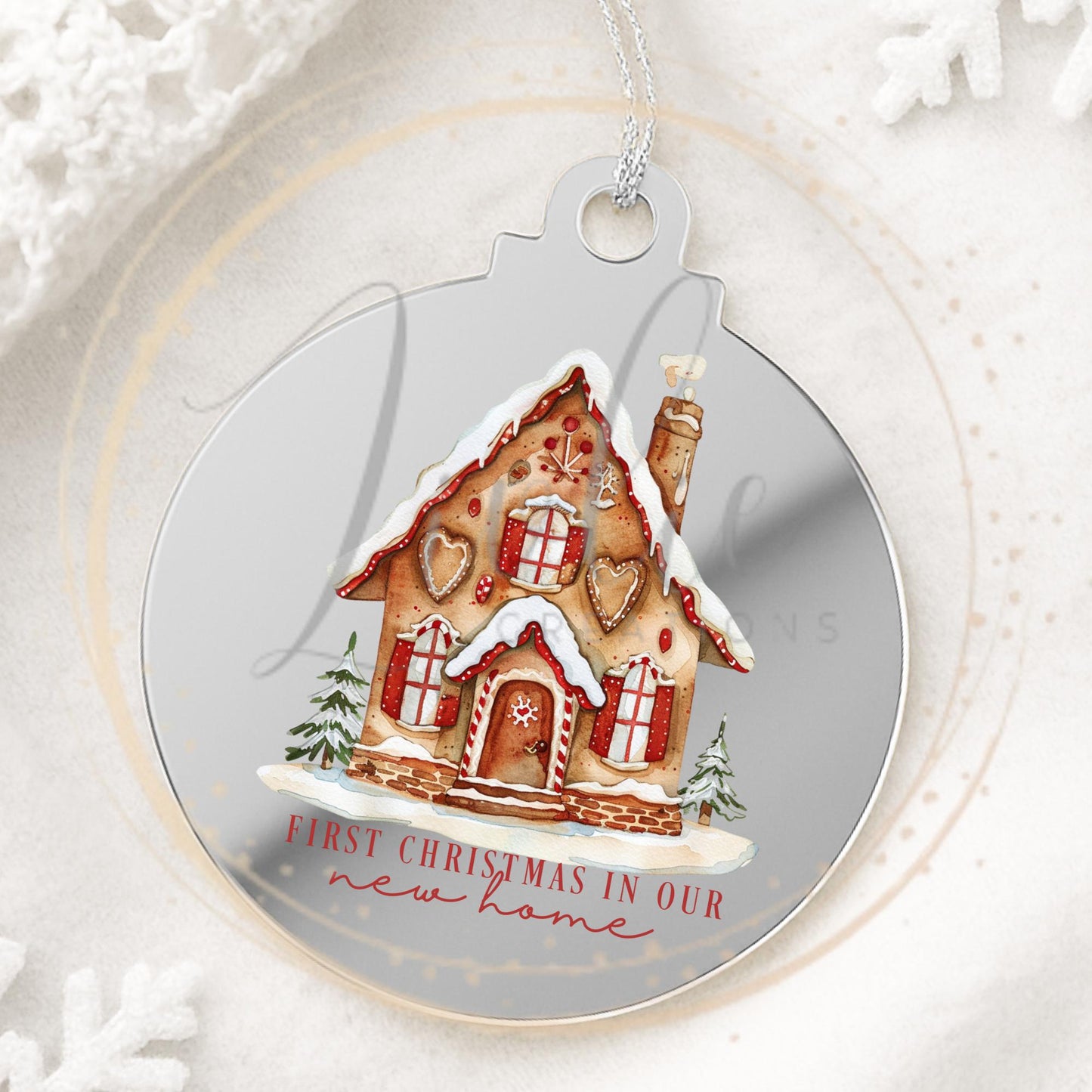 Gingerbread House Bauble