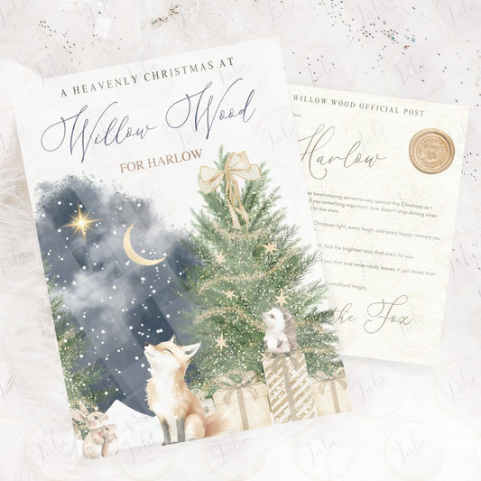 Personalized Grief Christmas Story Book: Bedtime Keepsake