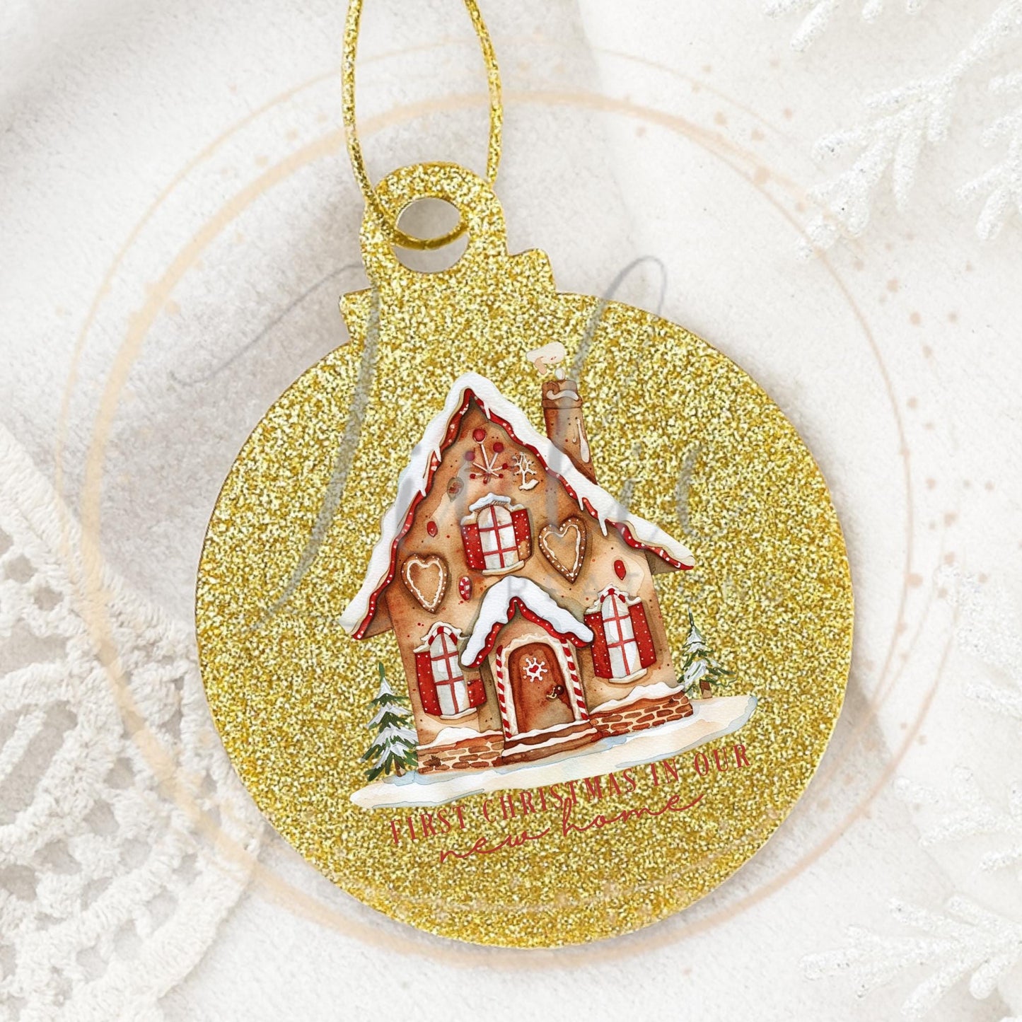 Gingerbread House Bauble