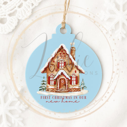 Gingerbread House Bauble