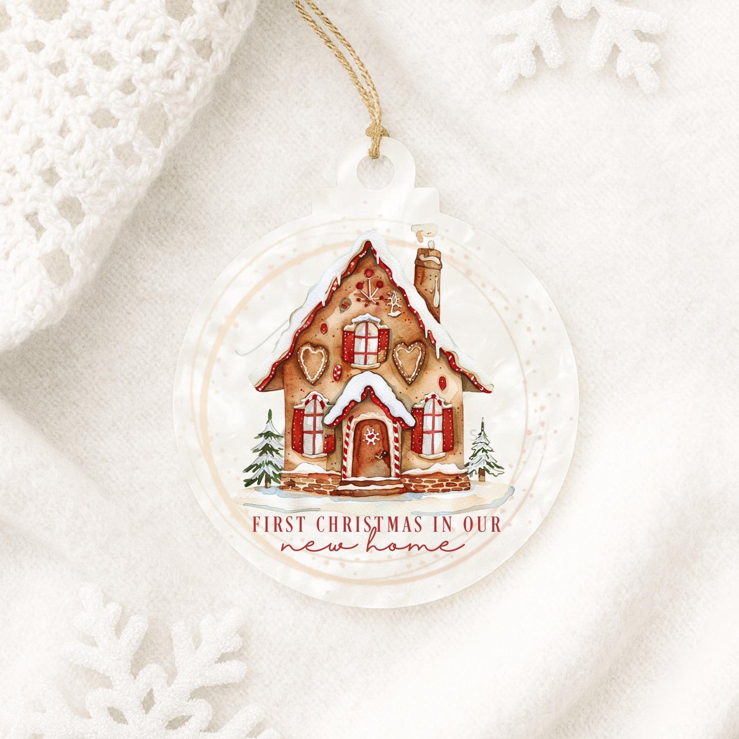 Gingerbread House Bauble